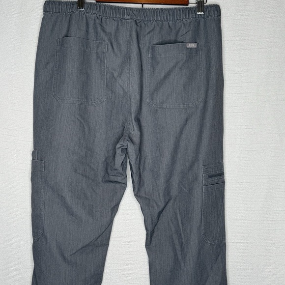 Figs Pants Mens L Graphite Gray Cairo Cargo Scrub Zip Fly Straight Nurse Vet C - Picture 5 of 9